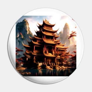 Lao Tzu House Pin