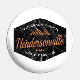 Mountain Towns of North Carolina - Hendersonville, NC Pin