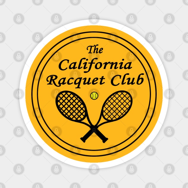 California Racquet Club Pocket Area Logo Fletch Magnet