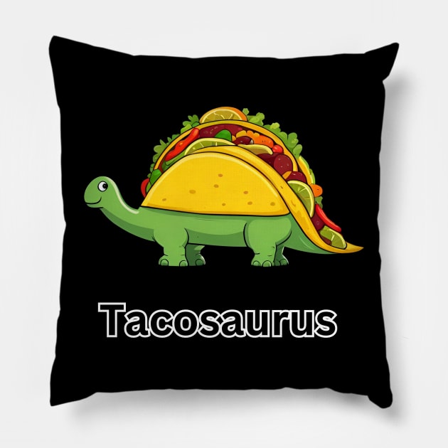 Dinosaur Pun Funny Friendly Pillow by MordaxFurittus