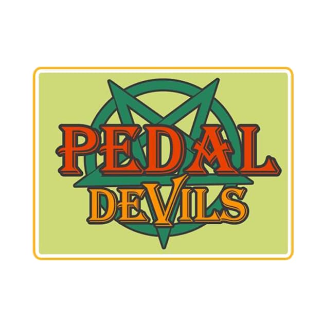 Classic Pedal Devils To Kick by Alvon Ronny Is Mine Art.Co