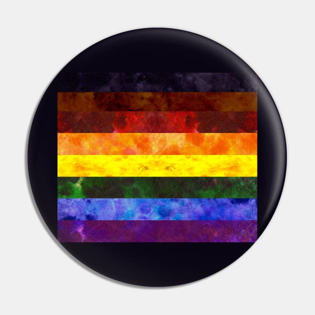 Inclusive Pride Digital Quilt Pin by Tiger Torre