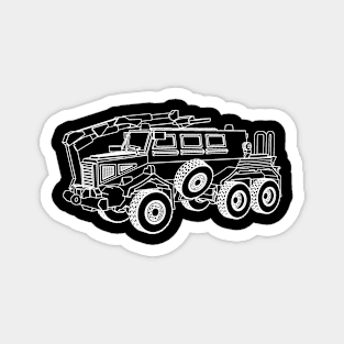 Buffalo mine protected vehicle Magnet