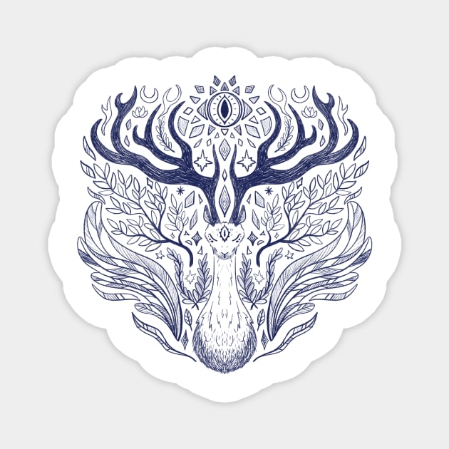 Forest guardian Magnet by IcyBubblegum