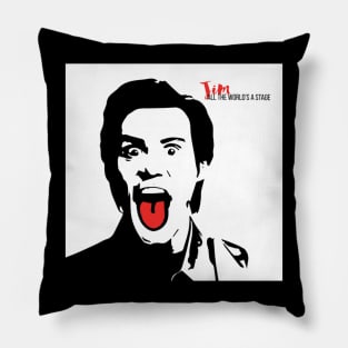 Laughing All the Way with Jim Carrey Pillow