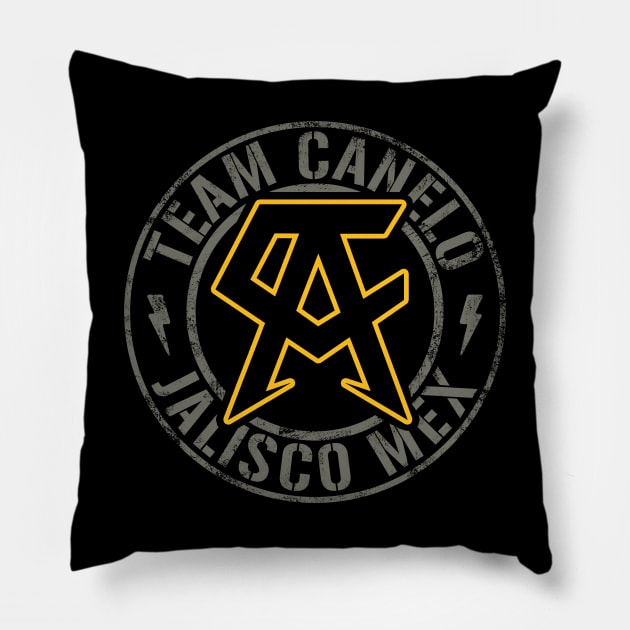 Team Canelo Alvarez Pillow by RichyTor