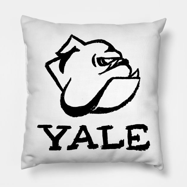 Yaleee 27 Pillow by Very Simple Graph