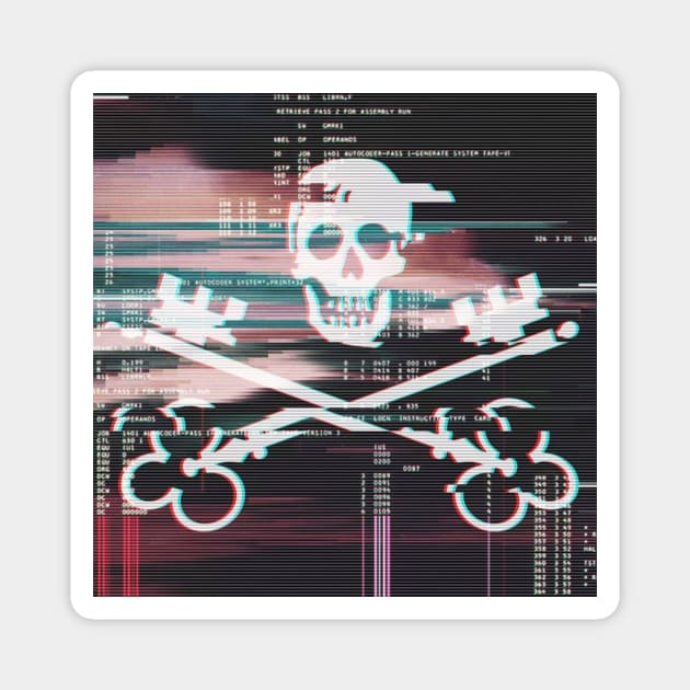 Cyberpunk Pirate Magnet by The Libertarian Frontier 