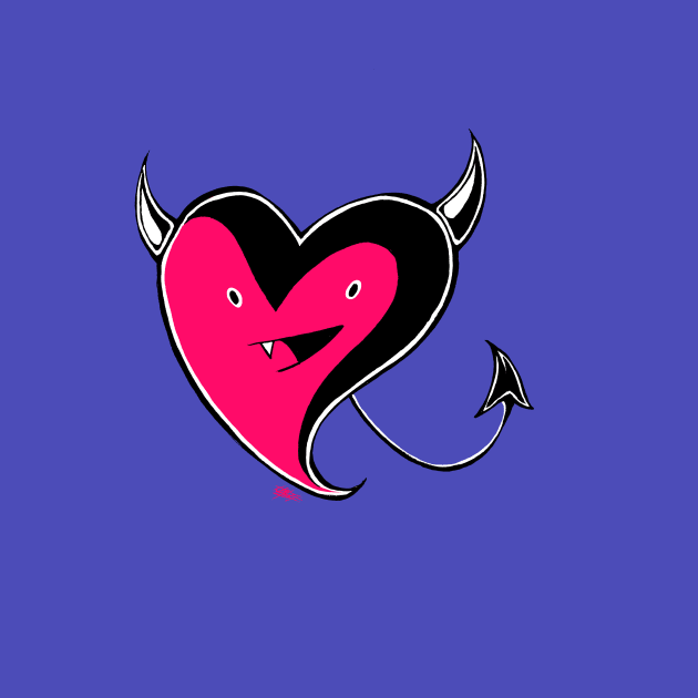 Li'l Vamp Devil Heart by Indi Martin