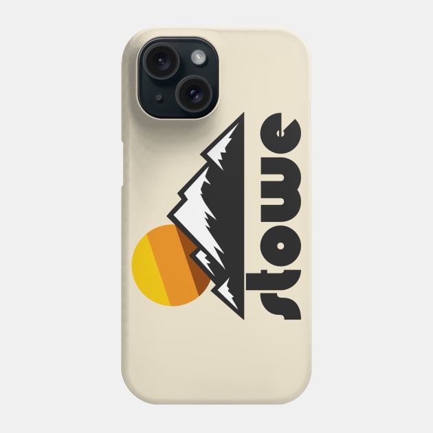 Retro Stowe ))(( Tourist Souvenir Travel Vermont Design Phone Case by darklordpug