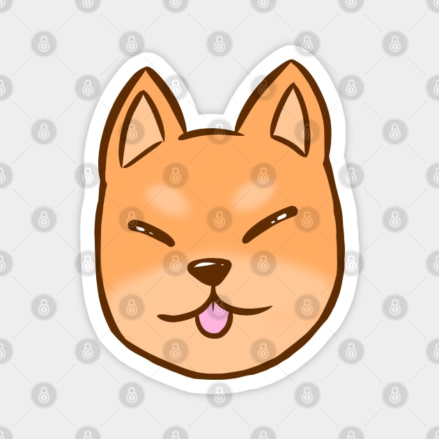 shibe Magnet by PIXEL RAMEN