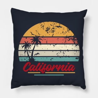 Summer California Surf Pillow