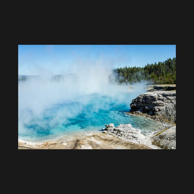 Excelsior Geyser Crater Yellowstone Wyoming by Debra Martz