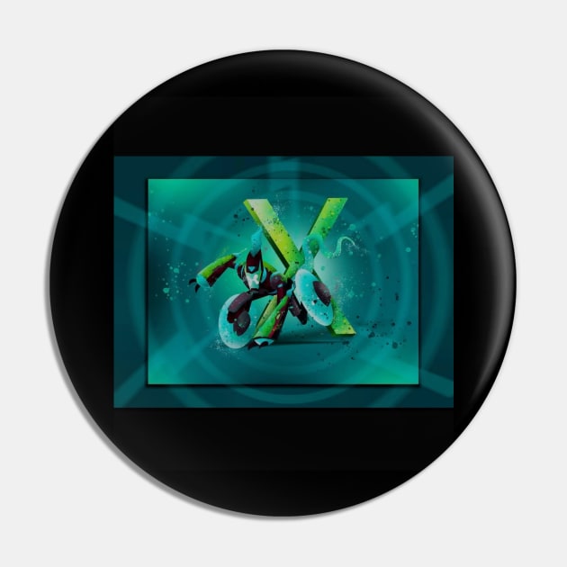 X for xenon Pin by JESH