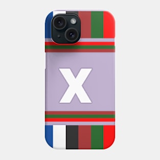 White X letter Phone Case