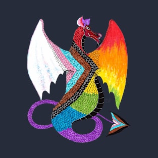 Inclusive Pride Dragon T-Shirt