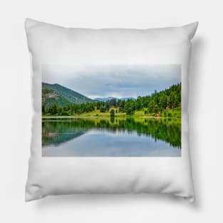 Lily Lake Study 2 Pillow