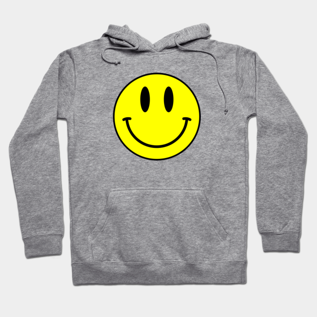 hoodie with smiley face