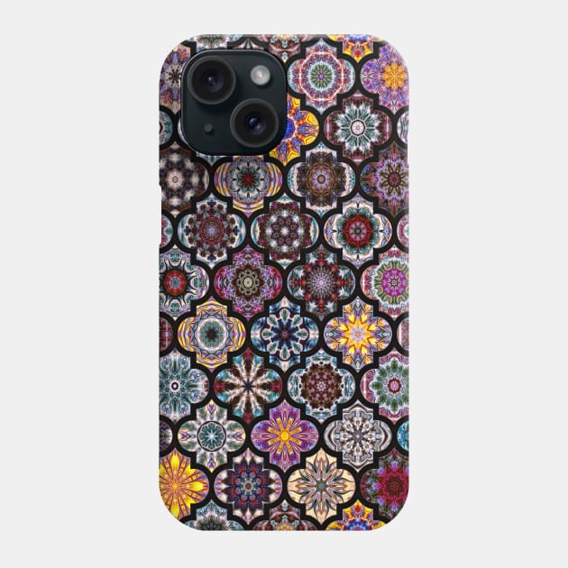 Moroccan Tile Pattern Phone Case by ArtDreamStudio