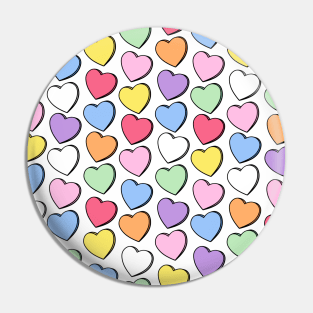 Love heart pattern 1 Pin