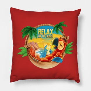 Relax on the Beach Pillow