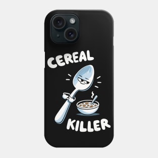 Cereal Killer Bowl Phone Case