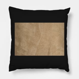 Leather texture closeup Pillow