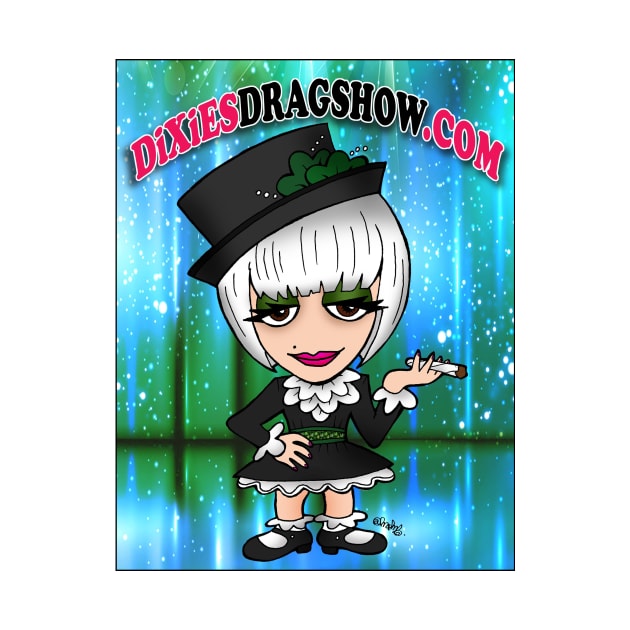 Dixies Drag Show Promo Tee by quirkle5