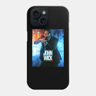 John Wick Gritty Gallantry Phone Case