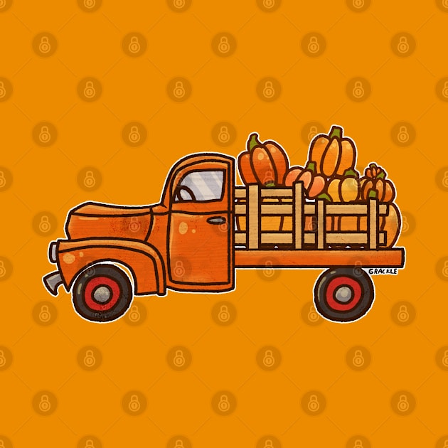 Pickup A Pumpkin! (Orange Version) by Jan Grackle