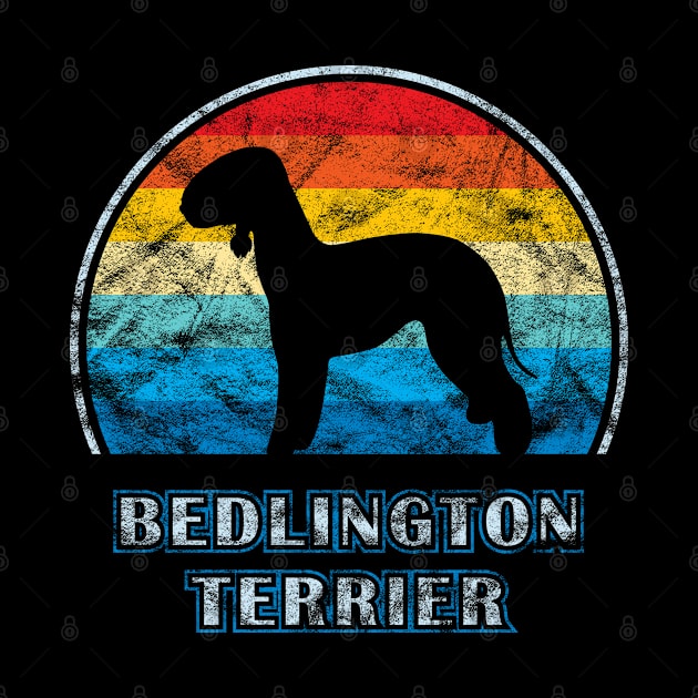 Bedlington Terrier Vintage Design Dog by millersye