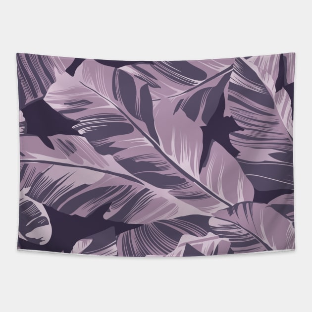 Banana leaves 7 Tapestry by B&K