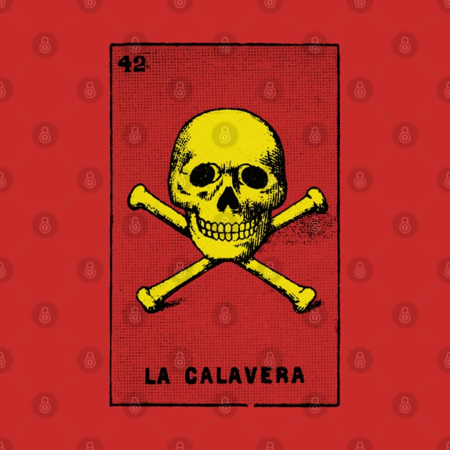 La Calavera ------ Mexican Skull Vintage Design by DankFutura