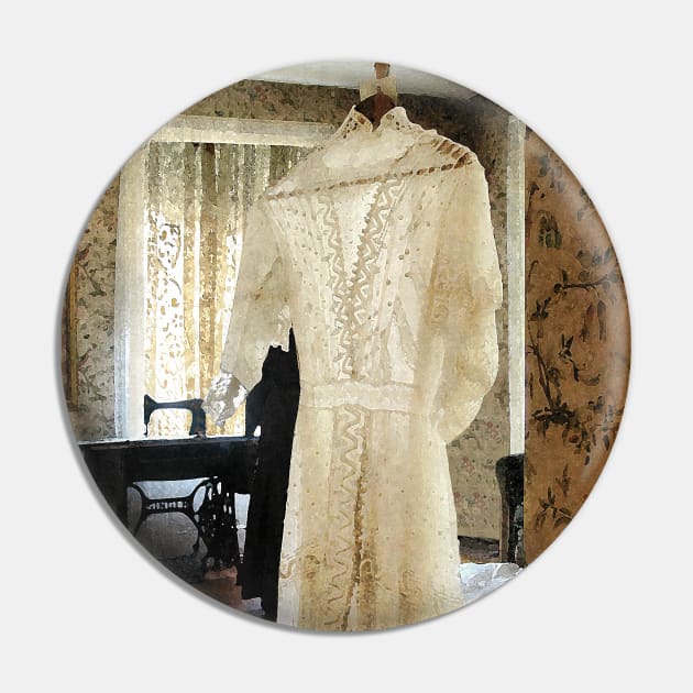 19th Century Wedding Dress Pin by SusanSavad