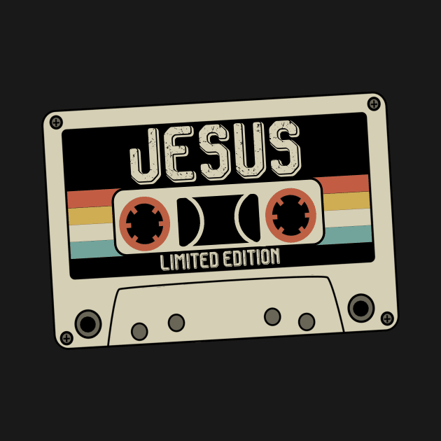 Jesus - Limited Edition - Vintage Style by Debbie Art