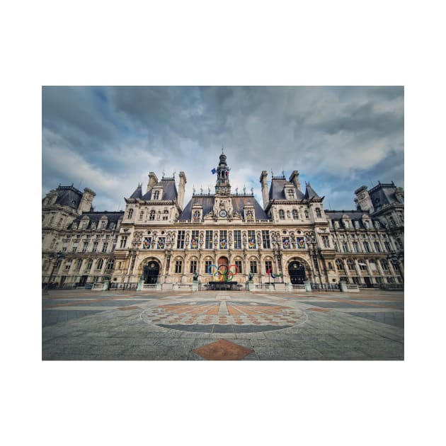 Paris City Hall by psychoshadow