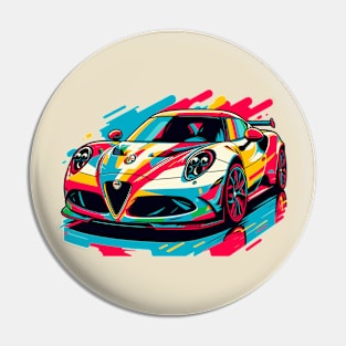 Alfa Romeo 4C Pin