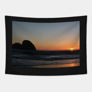 Pacific Sunset - Cannon Beach, OR Tapestry