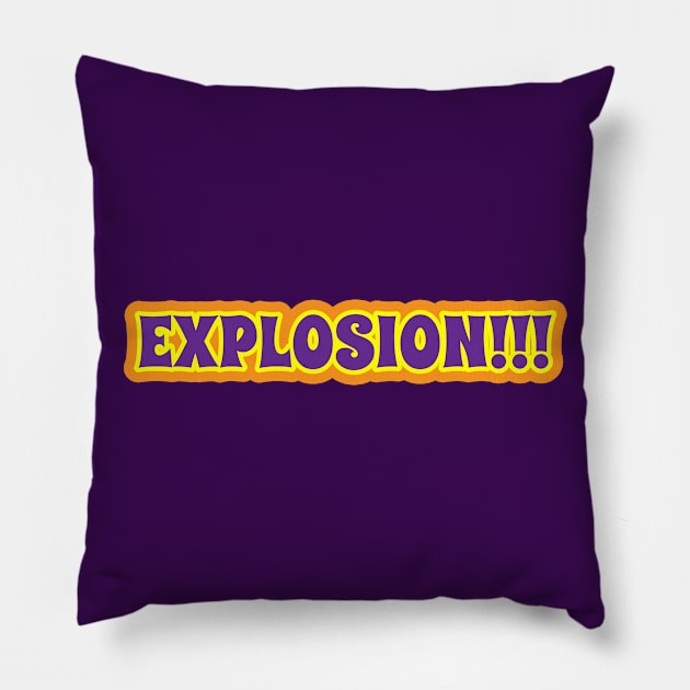 Explosion Pillow by Kidrock96