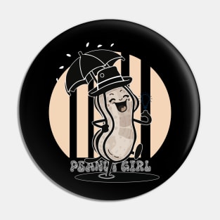 Peanut Girl Pin