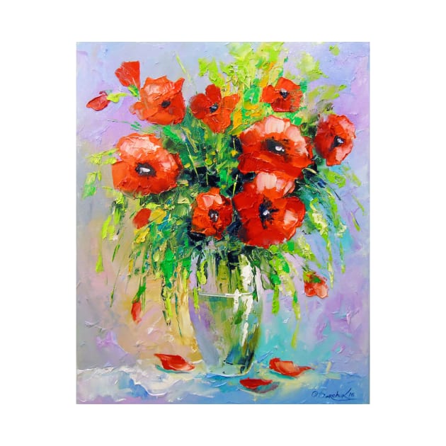 Bouquet of poppies by OLHADARCHUKART