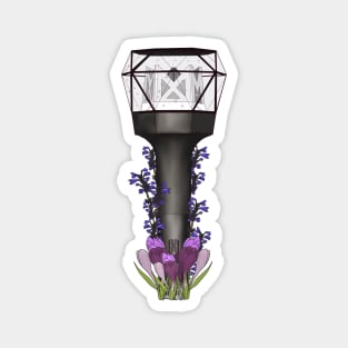 Monsta x Floral Lightstick kpop Magnet