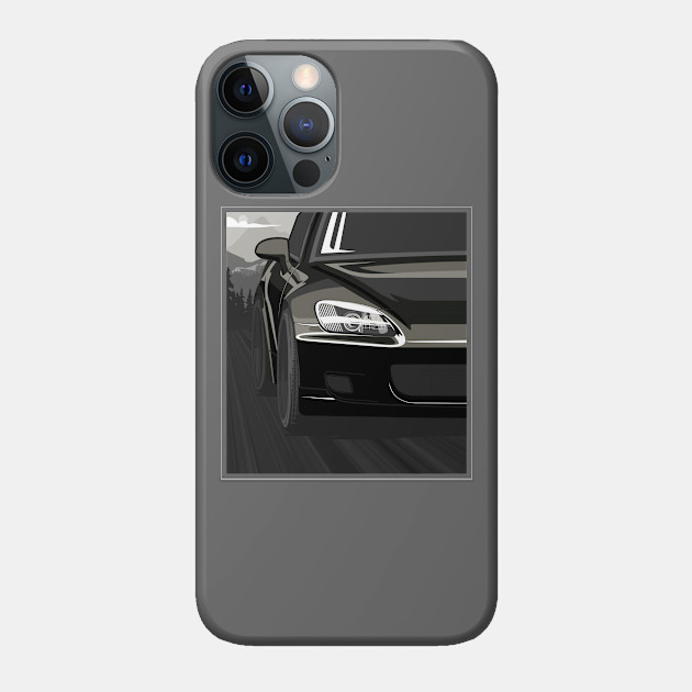 Honda S2000 AP1 Rolling - Berlina Black - Honda S2000 - Phone Case