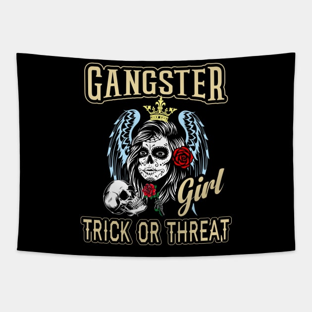 Gangster Girl Tapestry by Kams_store