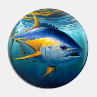 Yellow Fin Tuna Pin