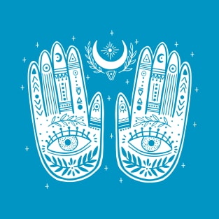 Bohemian Chic Magic Hands T-Shirt