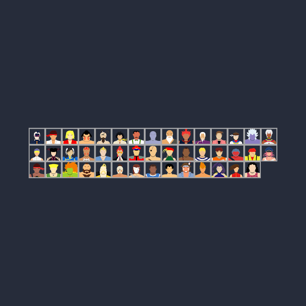 Select Your Character - Ultra Street Fighter 4 by MagicFlounder