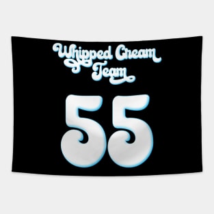 Official Whipped Cream Team Jersey Tapestry