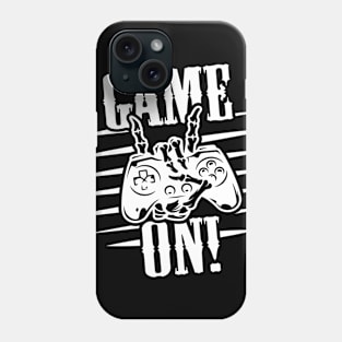 Game On! white text version Phone Case