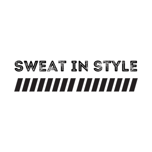 Sewat In Style Gym Design T-Shirt